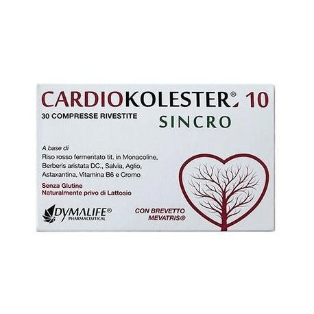 Cardiokolester 10 Sincro Integratore per il Colesterolo 30 Compresse