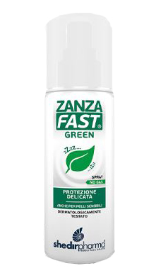 Zanzafast Green Spray Protezione Delicata 100ml