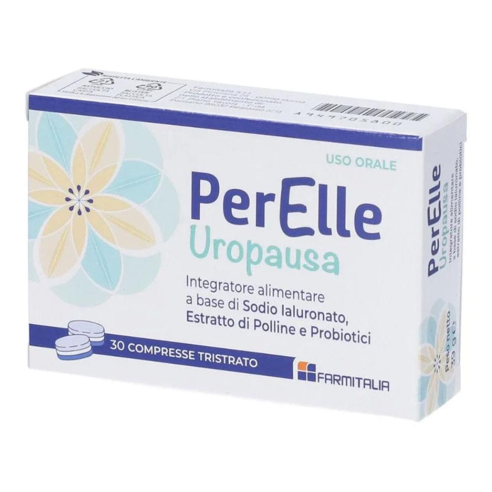 Perelle Uropausa Integratore per il Benessere Urinario in Menopausa 30 Compresse