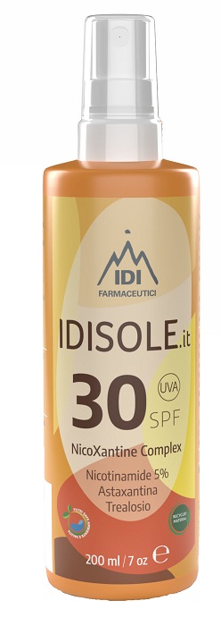Idi Farmaceutici Idisole - NicoXantine Complex SPF30 Protezione Solare Alta, 200ml