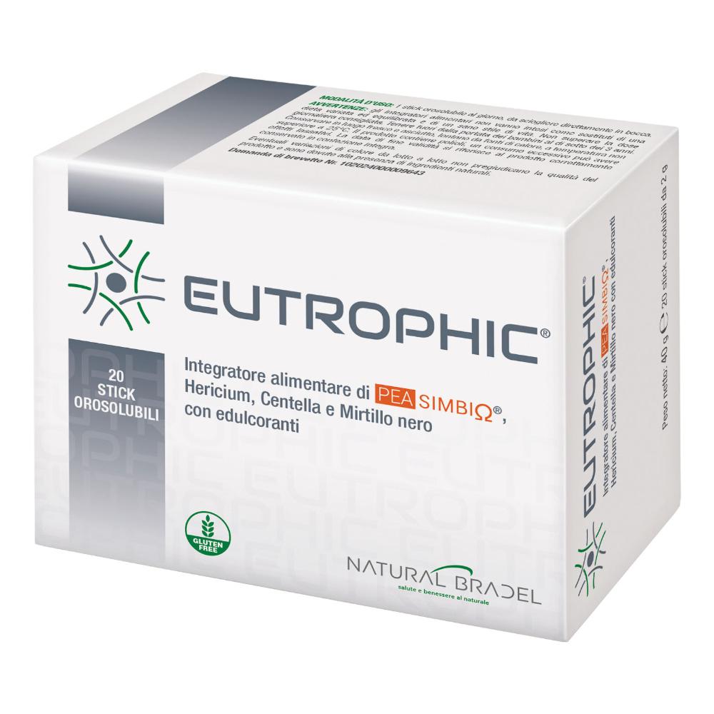 Eutrophic Integratore per la Ricostruzione della Flora Intestinale 20 Stick Orosolubili