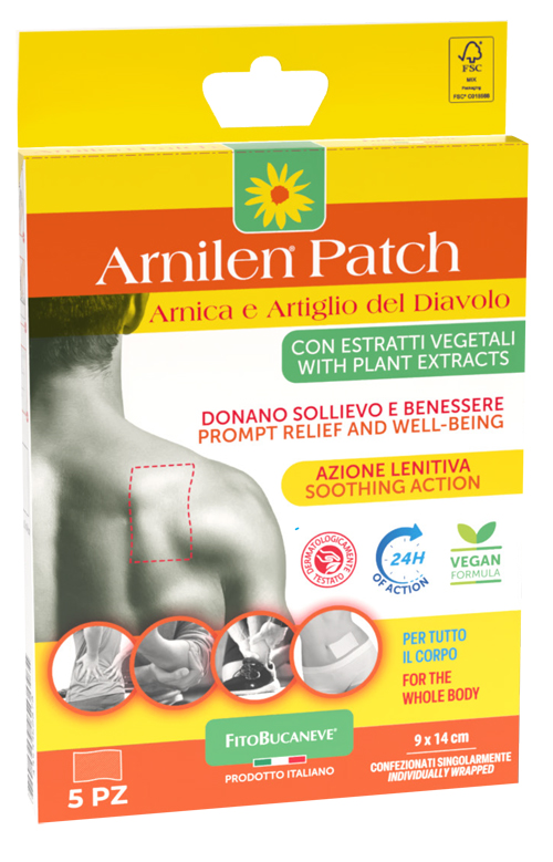 Arnilen patch 5 pezzi — confronto prezzi