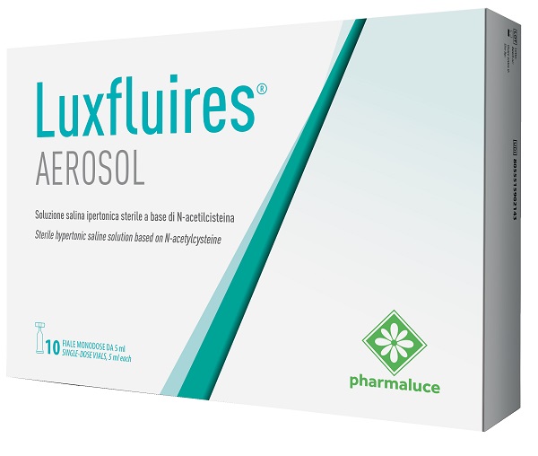 Soluzione per aerosol luxfluires 10 fiale 5 ml