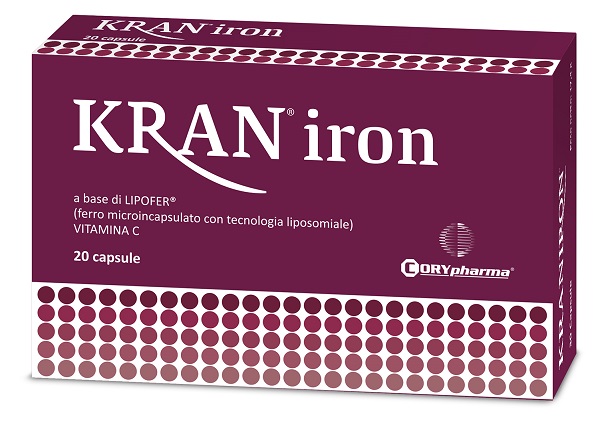 Kran Iron Integratore A Base Di Ferro E Vitamina C 20 Capsule — confronto prezzi
