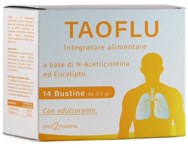 Taoflu Integratore Per La Salute Delle Vie Respiratorie 14 Bustine
