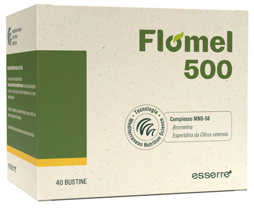 Flomel 500 Integratore Per La Normale Funzionalità Del Microcircolo 40 Bustine