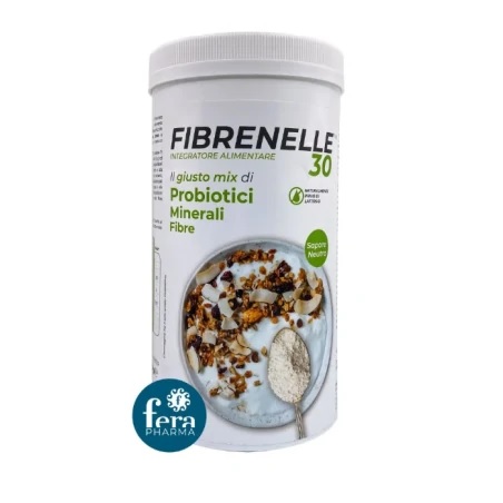 Fibrenelle Mix Di Probiotici Minerali E Fibre Per Il Benessere Intestinale Polvere Solubile 390 Grammi