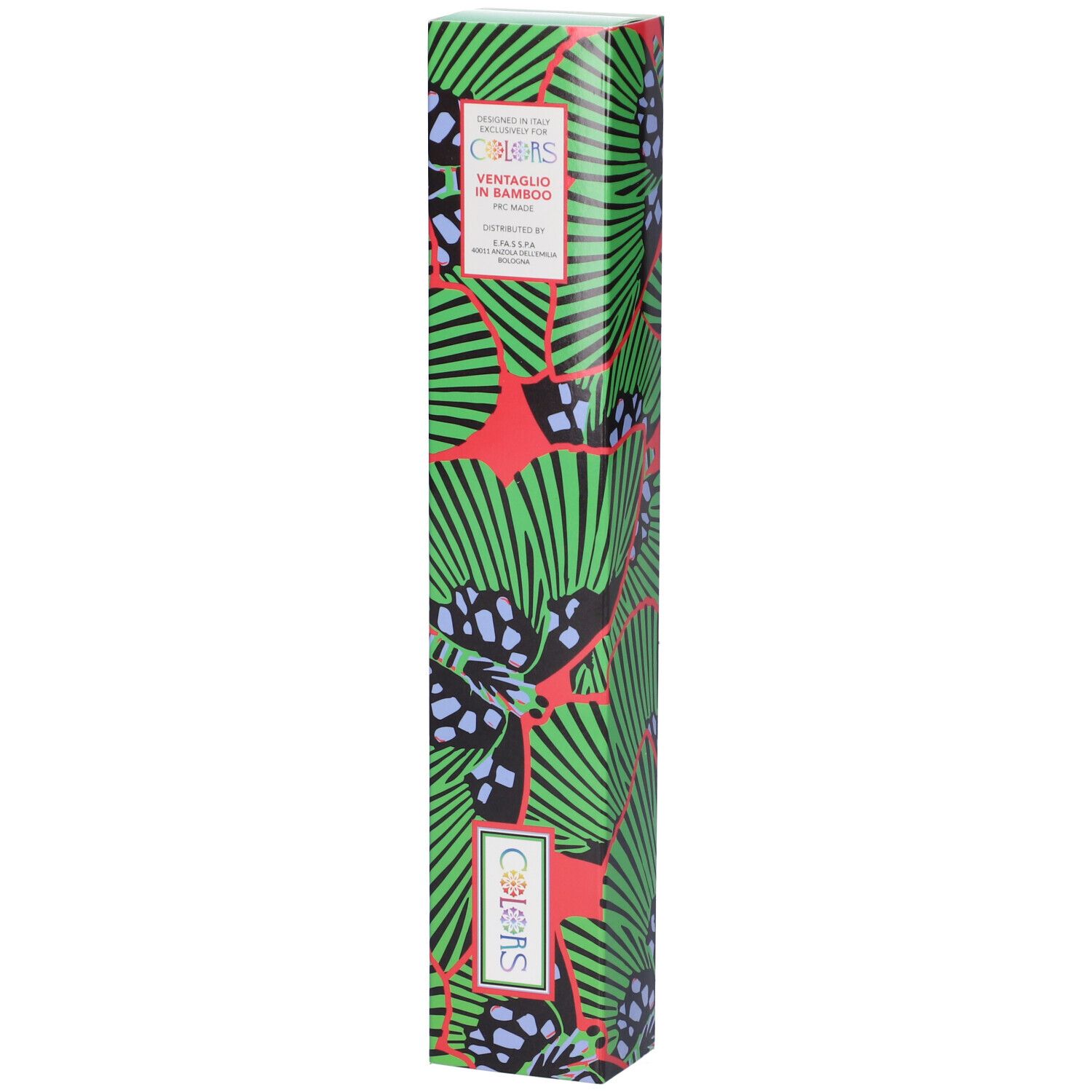 Colors Ventaglio in Bambu' Fantasia Air Butter Green 1 pz Altro