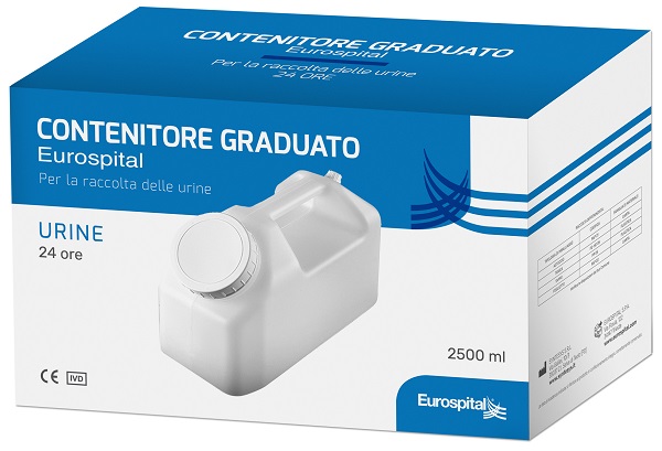 Eurospital Contenitore Graduato Urine 24h 1 pz