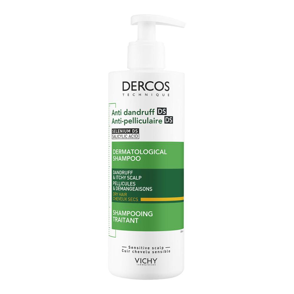 Dercos shampoo antiforfora capelli secchi 390 ml