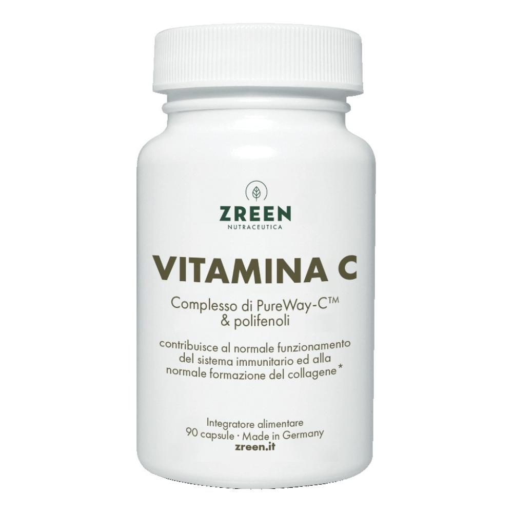 Zreen vitamina c 90 capsule — confronto prezzi