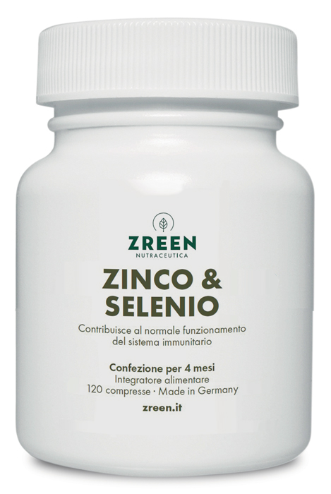 Zreen zinco &amp; selenio 120 compresse