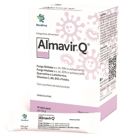 Almavir Q Integratore Per Il Sistema Immunitario 14 Stick Pack