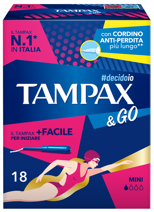 Tampax &go mini 18 pezzi — confronto prezzi