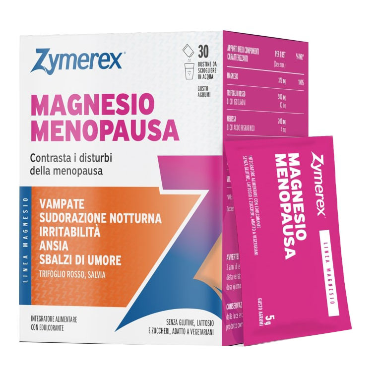 Zymerex magnesio menopausa 30 bustine