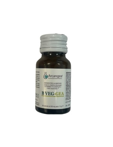 B Veg-gea Integratore A Base Di Vitamine Del Gruppo B 30 Capsule