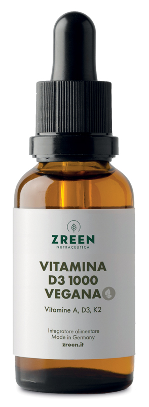 ZREEN VITAMINA D3 1000 VEGANA
