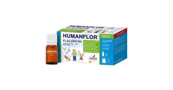 Humanflor Flaconcini Integratore Di Fermenti Lattici 10 Flaconcini — confronto prezzi