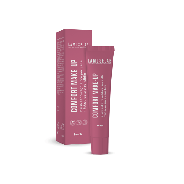 LAMUSELAB Comfort Make-Up Blush Pescato Scuro Sebo-regolatore Per Pelle Mista Grassa e Sensibile 10 ml