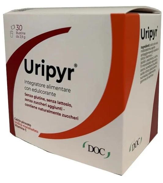 Doc Generici Uripyr Integratore Alimentare con Calcio Piruvato e Vitamina C 30 Bustine