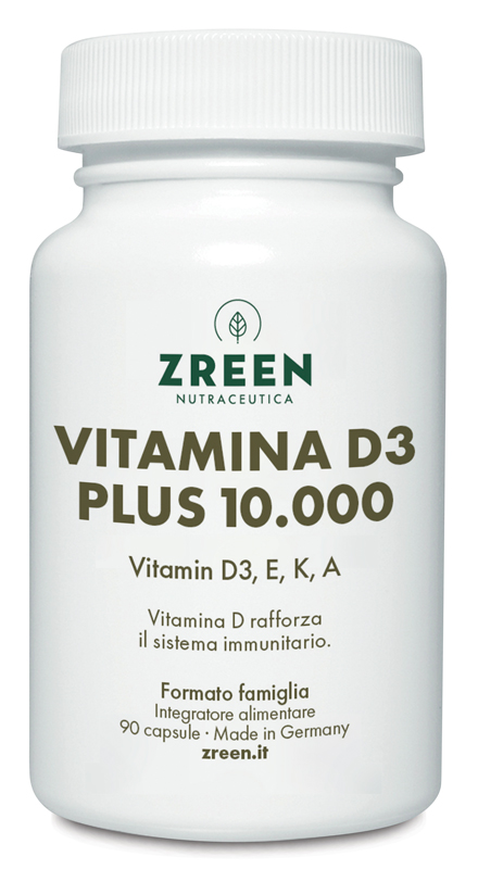 ZREEN VITAMINA D3 P10000 90CPS — confronto prezzi