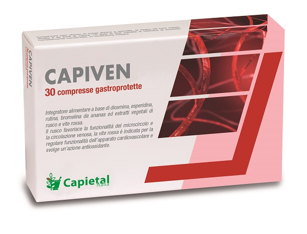 Capiven Integratore per la Circolazione 30 Compresse Gastroresistenti — confronto prezzi