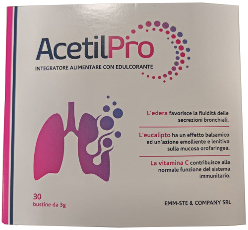 Acetilpro Integratore Per La Fluidità Delle Secrezioni Bronchiali E Il Sistema Immunitario 30 Bustine — confronto prezzi