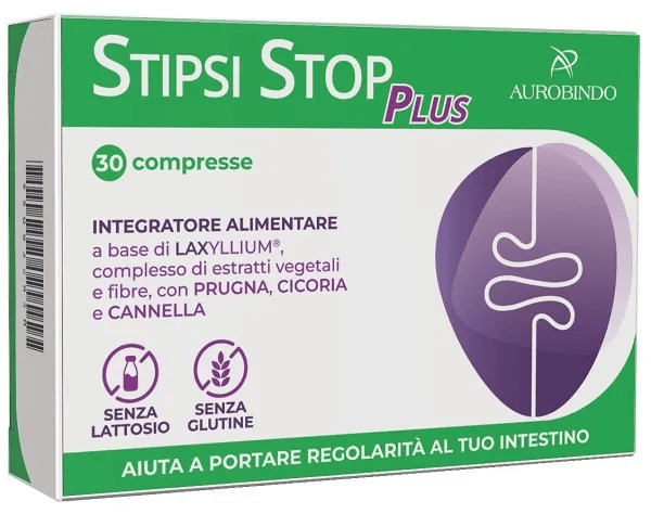 Stipsi Stop Plus 30 Compresse Integratore per Regolarità Intestinale