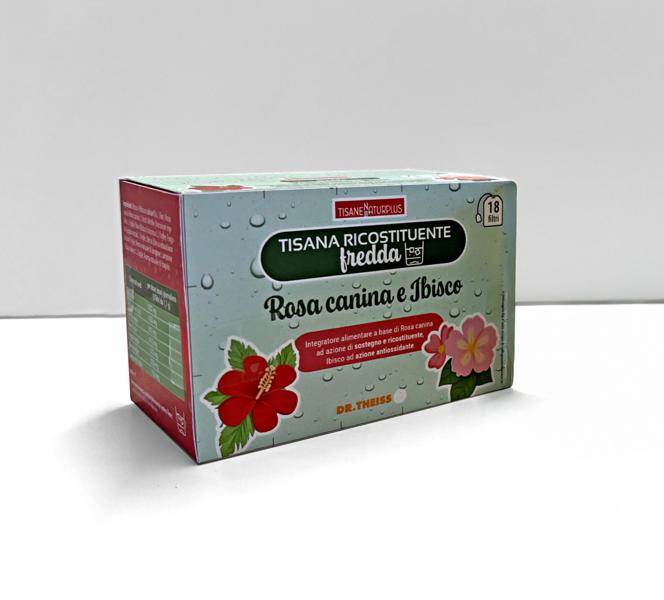 Naturplus Tisana Fredda Drenante Rosa Canina e Ibisco 18 Bustine — confronto prezzi