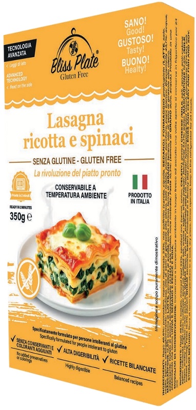 BLISS PLATE Lasagna Ric/Spin.