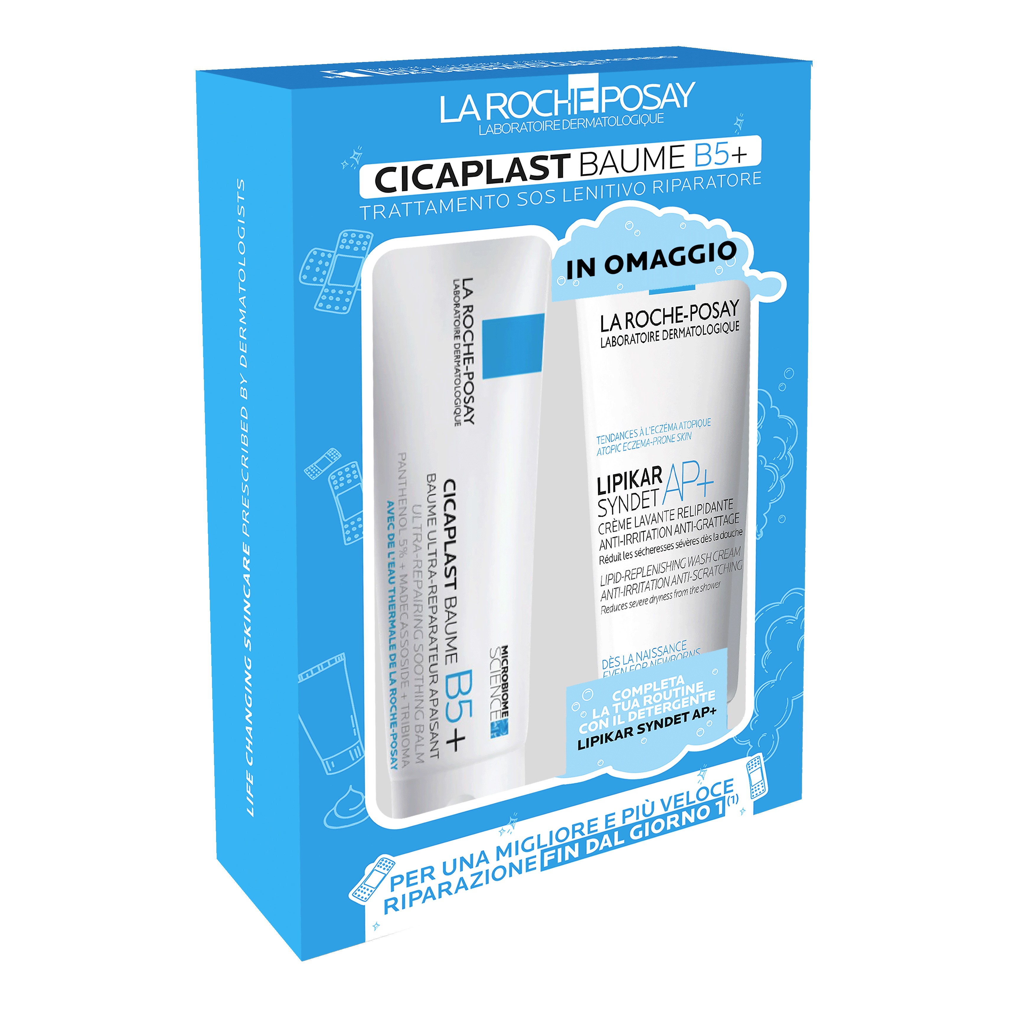 Cicaplast baume b5+ 100 ml + syndet 100 ml