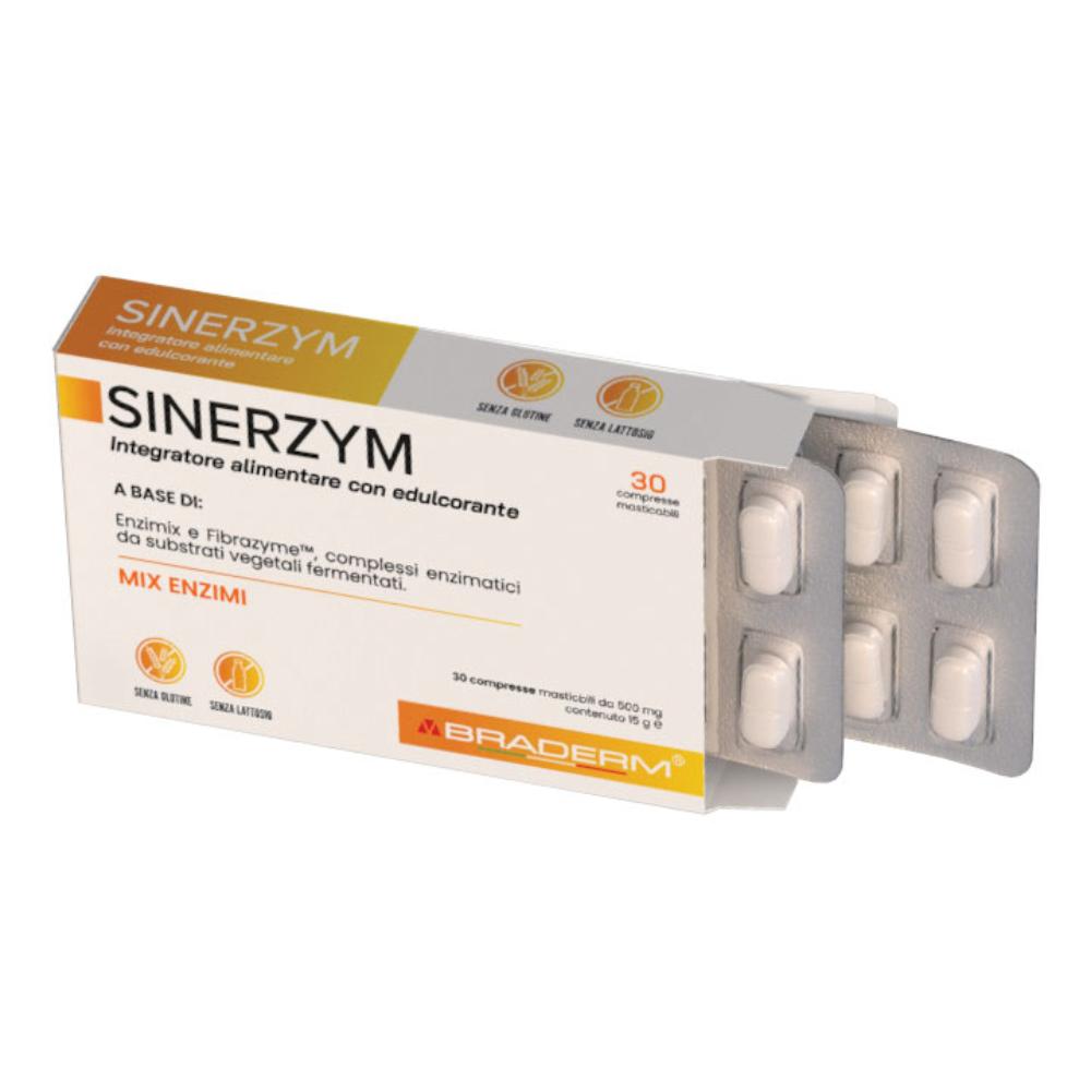 BRADERM SINERZYM 30CPR