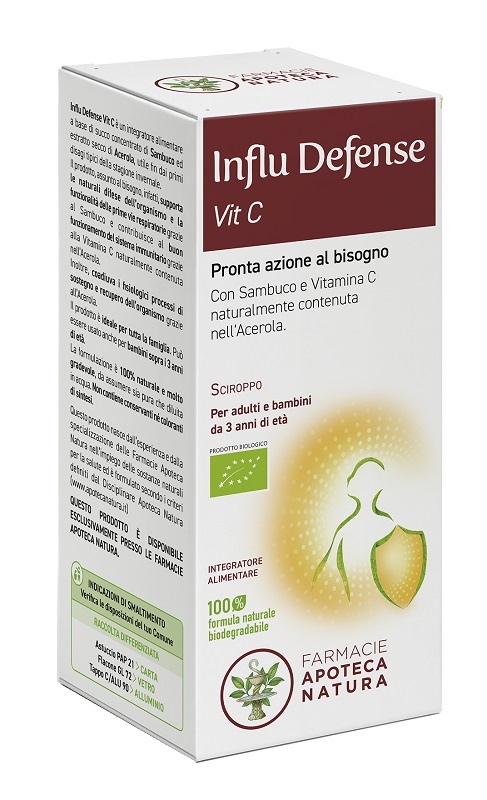 INFLU DEFENSE VIT C SCIROPPO 120 G