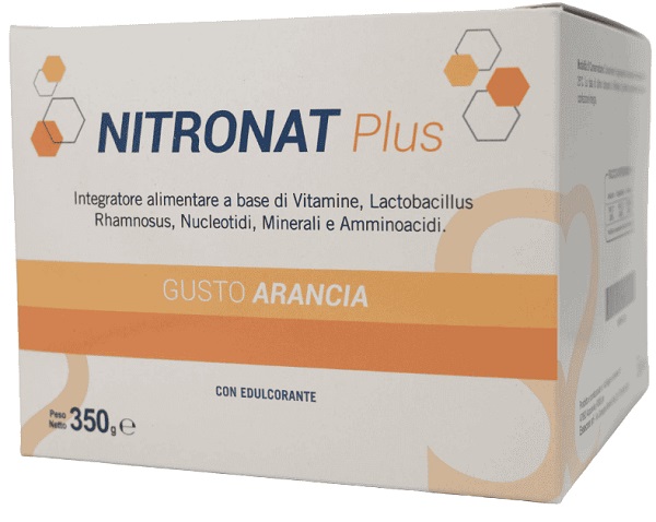 Nitronat Plus Integratore Per Il Metabolismo Energetico Gusto Arancia 14 Bustine