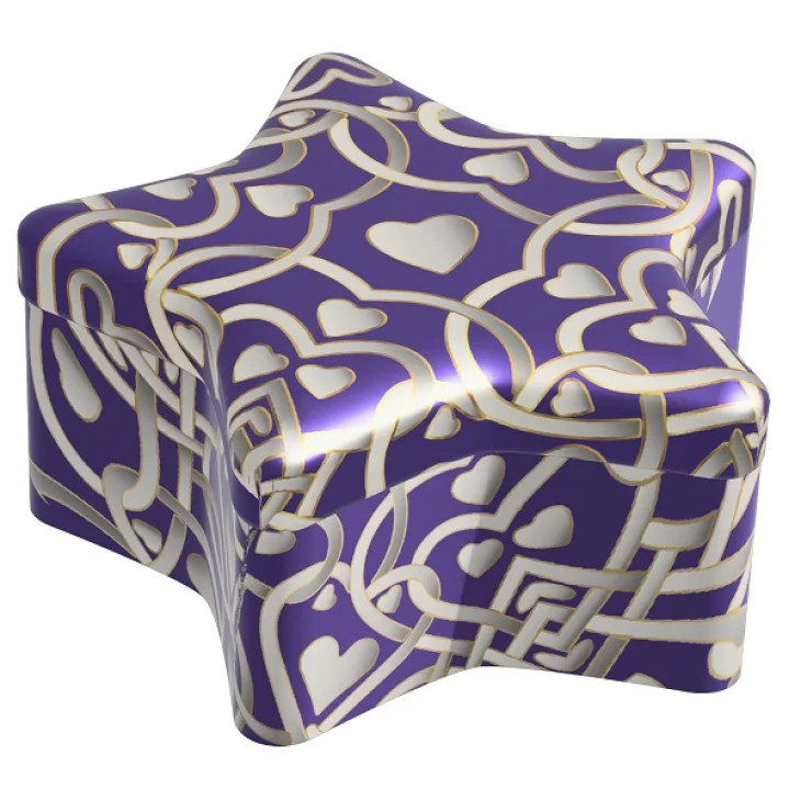 Colors Stella Candela Profumata Violet Dream Viola Argento Cera Vegetale 95g