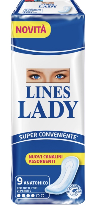 Lines lady anatomico 9 pezzi — confronto prezzi