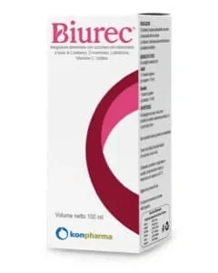 Biurec Integratore Per il Benessere delle Vie Urinarie 100 ml