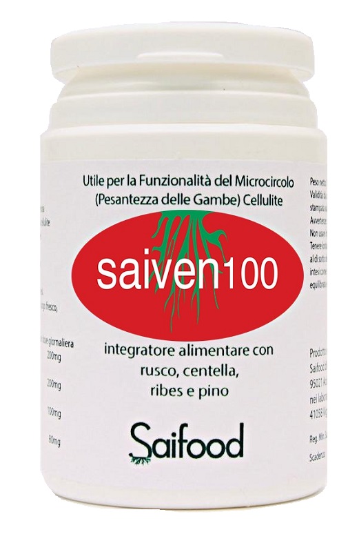 Saiven 100 Integratore Per La Funzionalità Del Microcircolo E Per La Cellulite 100 Capsule