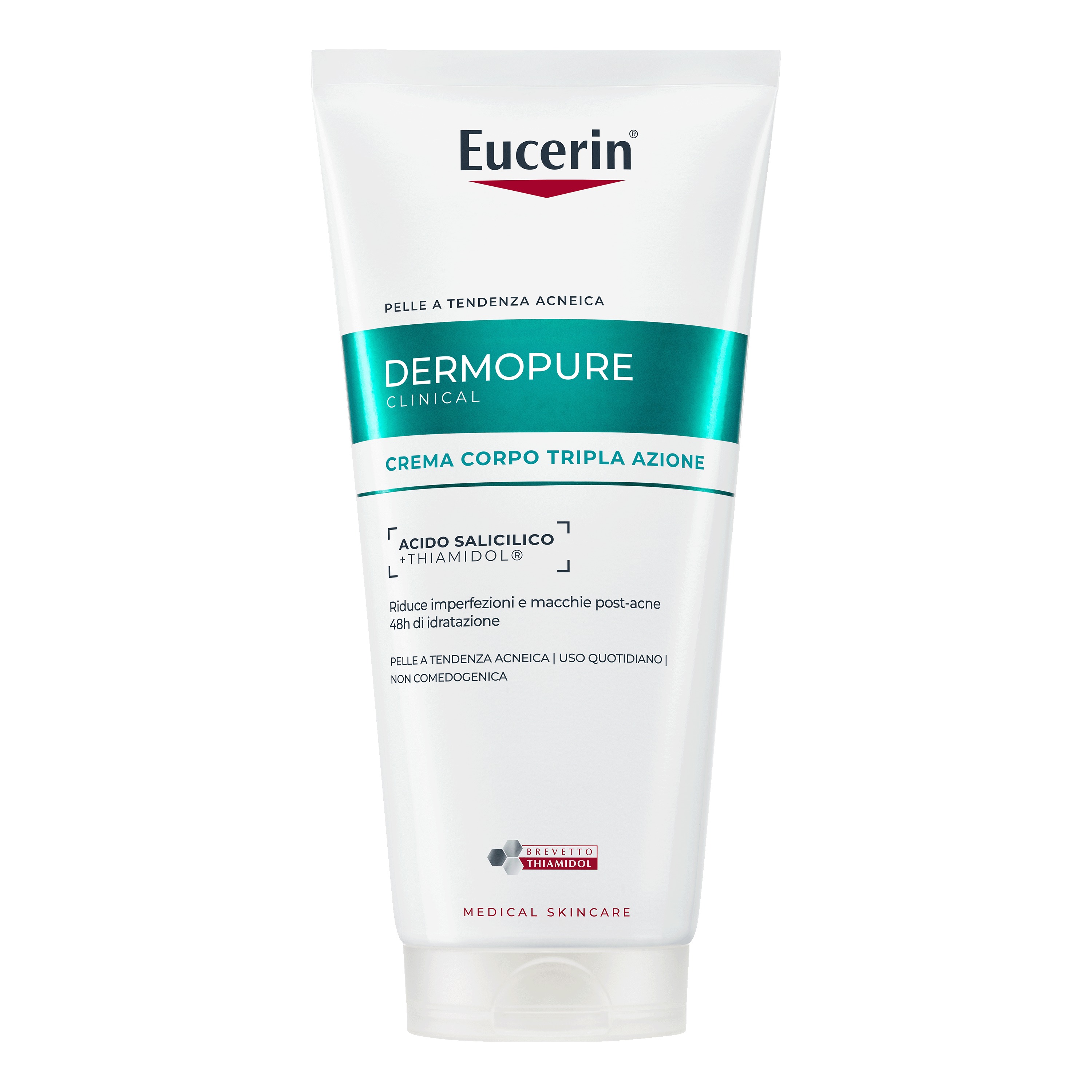 Eucerin dermopure clinical crema corpo tripla azione 200 ml