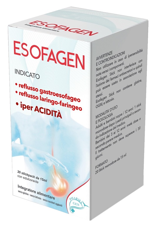 Esofagen Integratore Per Il Reflusso Gastrico 20 Stickpack