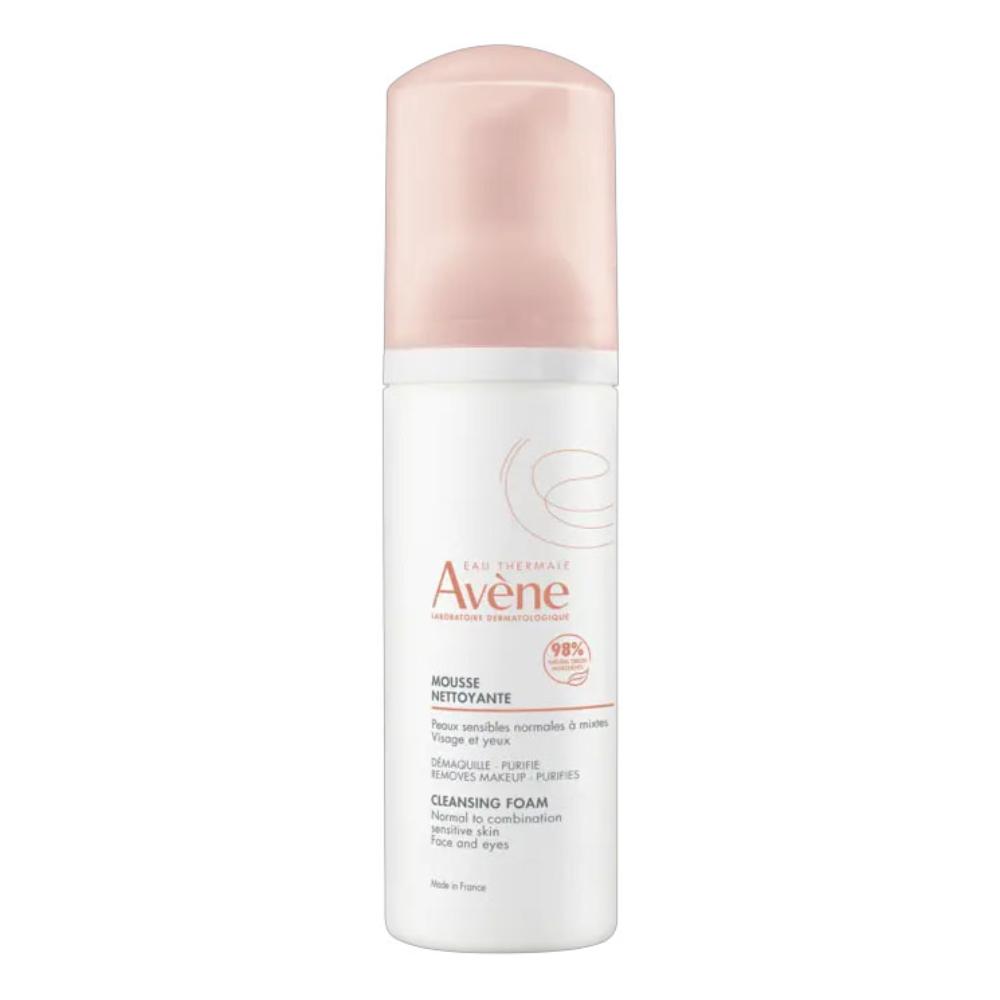 Avène mousse detergente viso e occhi per pelle sensibile e mista 150 ml