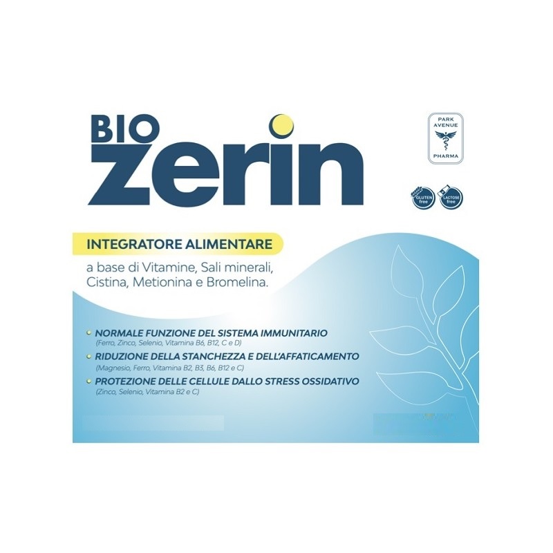 Biozerin Integratore Per Riduzione Della Stanchezza E Supporto Al Sistema Immunitario 80 Compresse — confronto prezzi