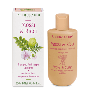 L'Erbolario - Capelli Mossi&Ricci Shampoo Anti-crespo Lucidante Confezione 250 Ml