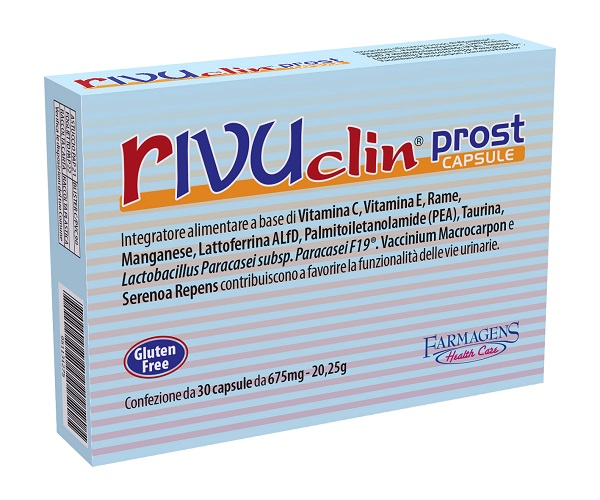 Rivuclin prost 30 capsule 675 mg senza glutine — confronto prezzi