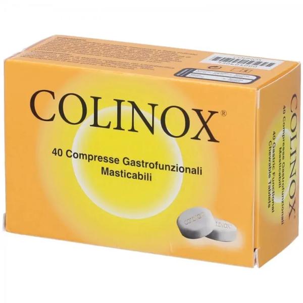 DMG Italia Colinox 40 Compresse Masticabili Simeticone per Meteorismo