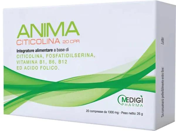 Anima Citicolina 20 Compresse — confronto prezzi