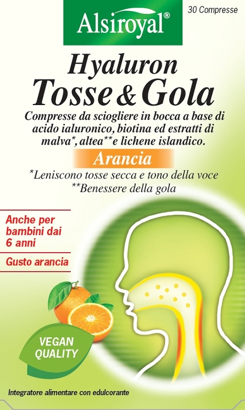 HYALURON TOSSE&GOLA ARA 30CPR