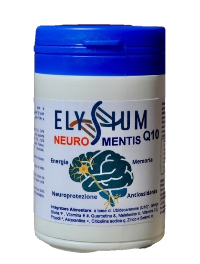 Elysium Neuromantis Q10 Integratore Antiosidante Per Energia Memoria E Neuroprotezione 30 Capsule