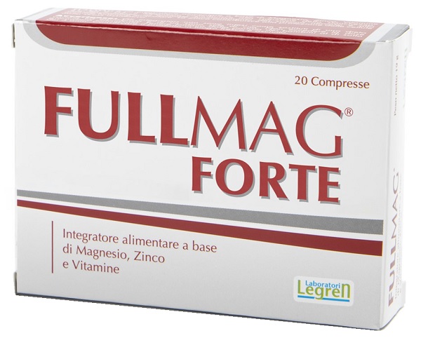 Legren Fullmag Forte Integratore Contro Stanchezza e Stress 20 Compresse