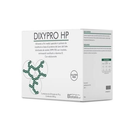 Dixypro Hp Neutro Proteine Idrolizzate Del Siero Del Latte Alimento A Fini Medici Speciali 20 Bustine